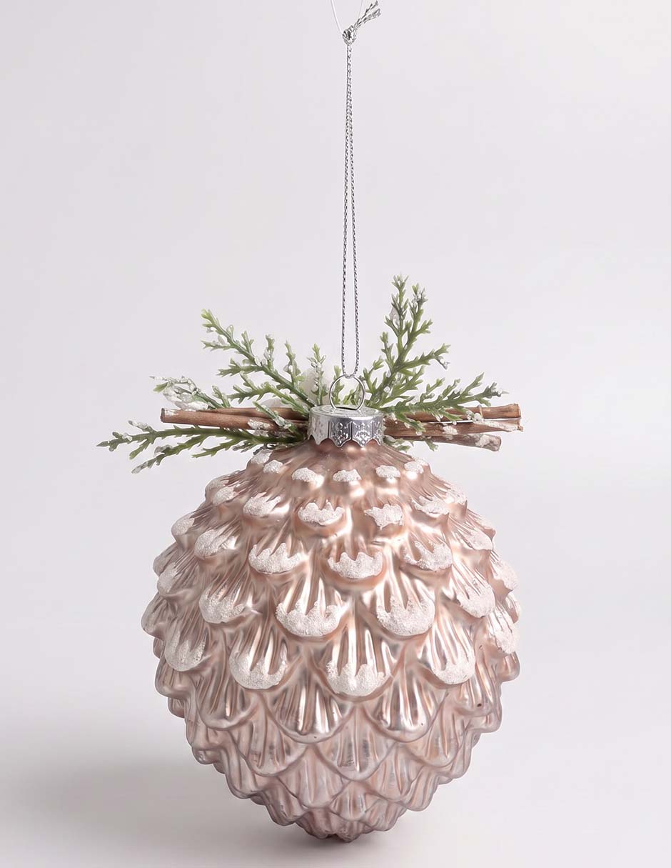 Ornamento navideño piña 2