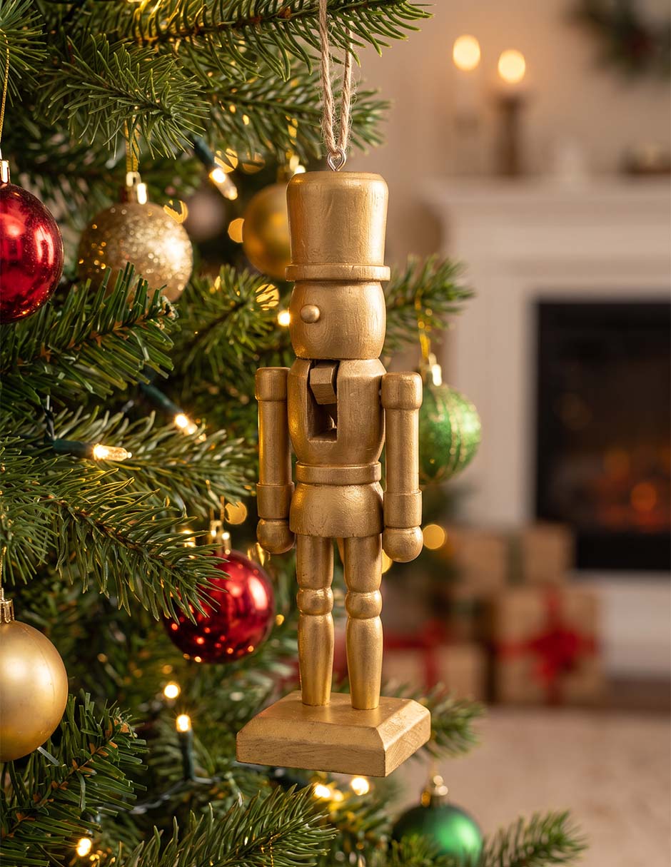 Ornamneto navideño soldado christmas spirit