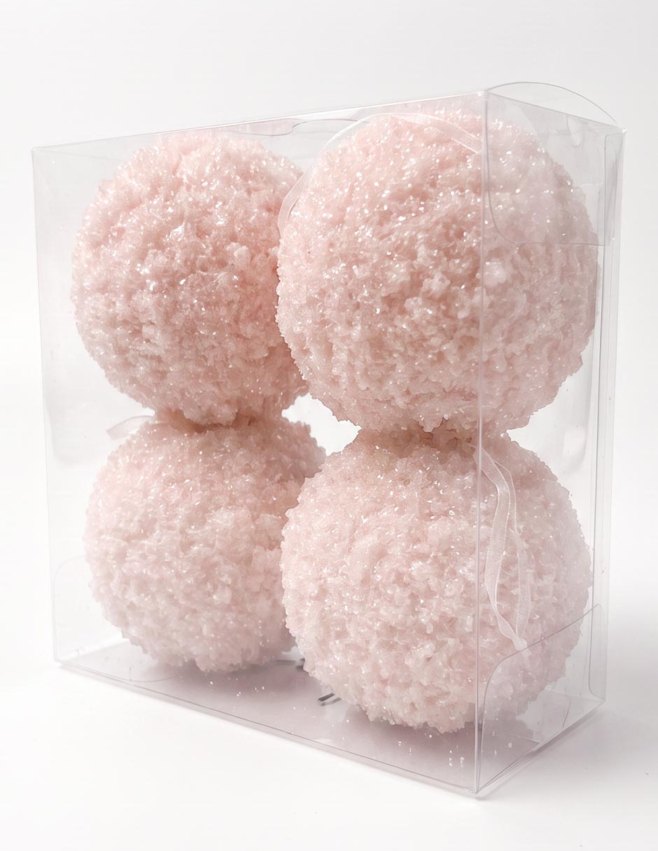Set de esfera navideña con 4 piezas 4