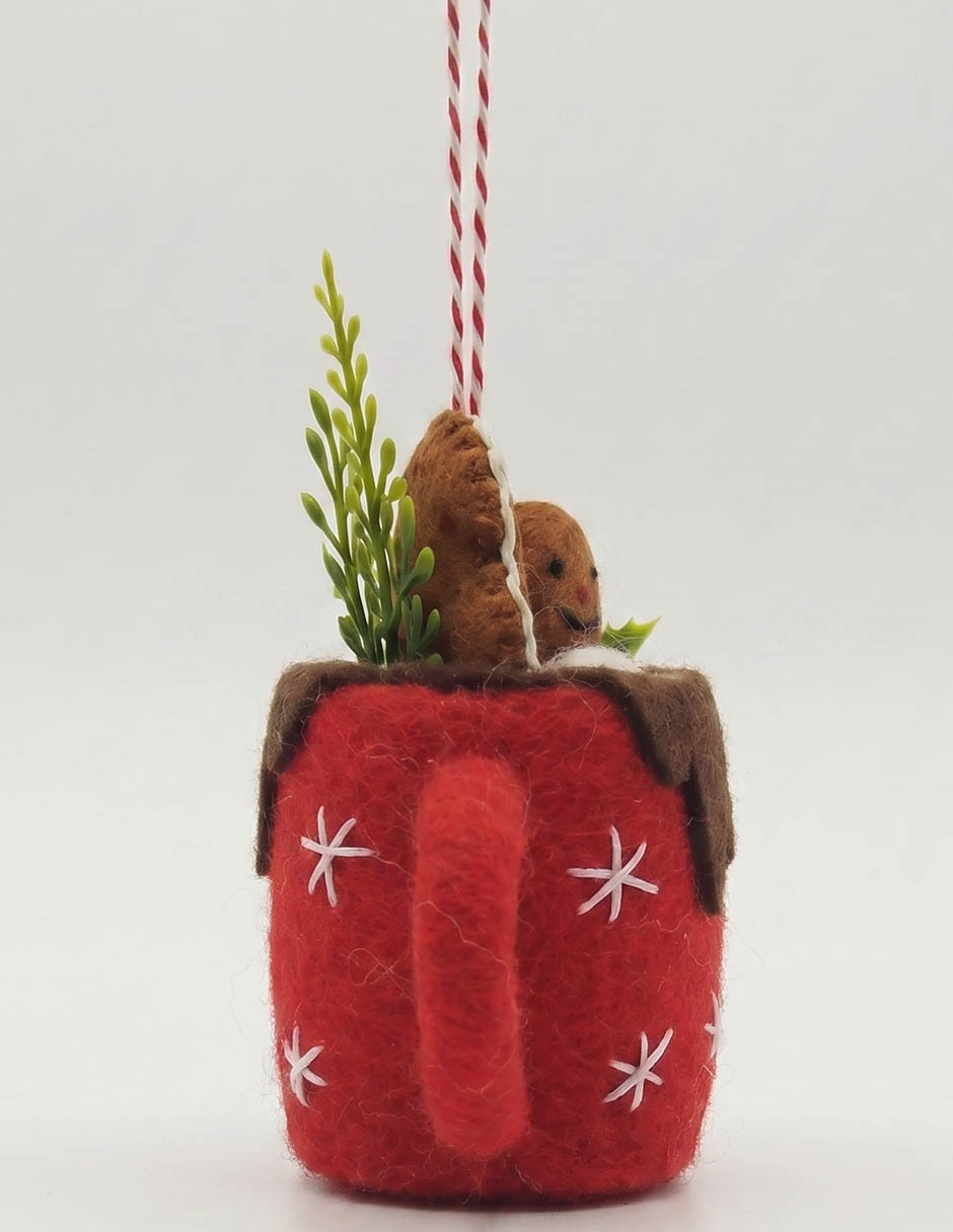 Ornamento navideño de taza 2