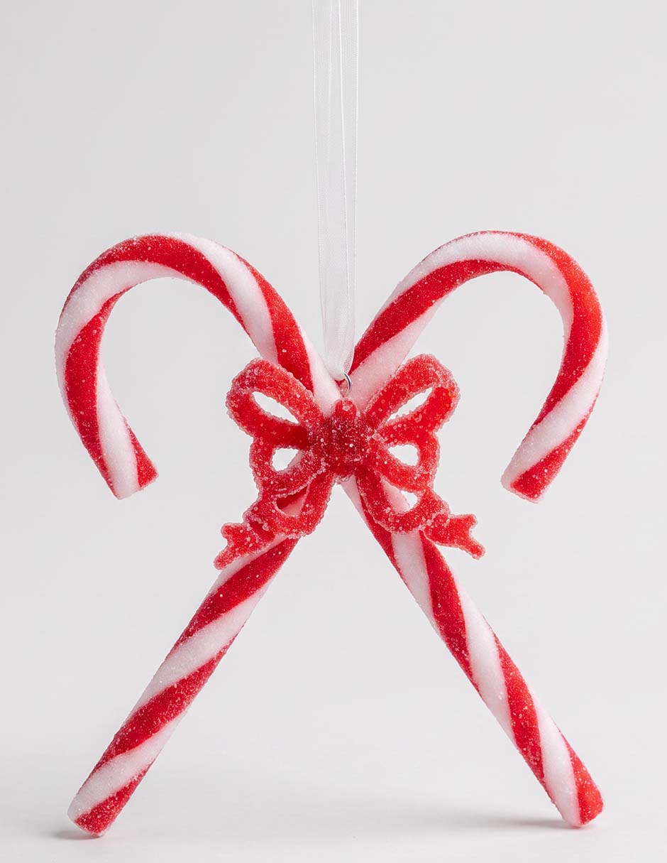 Ornamento navideño bastones christmas spirit 1
