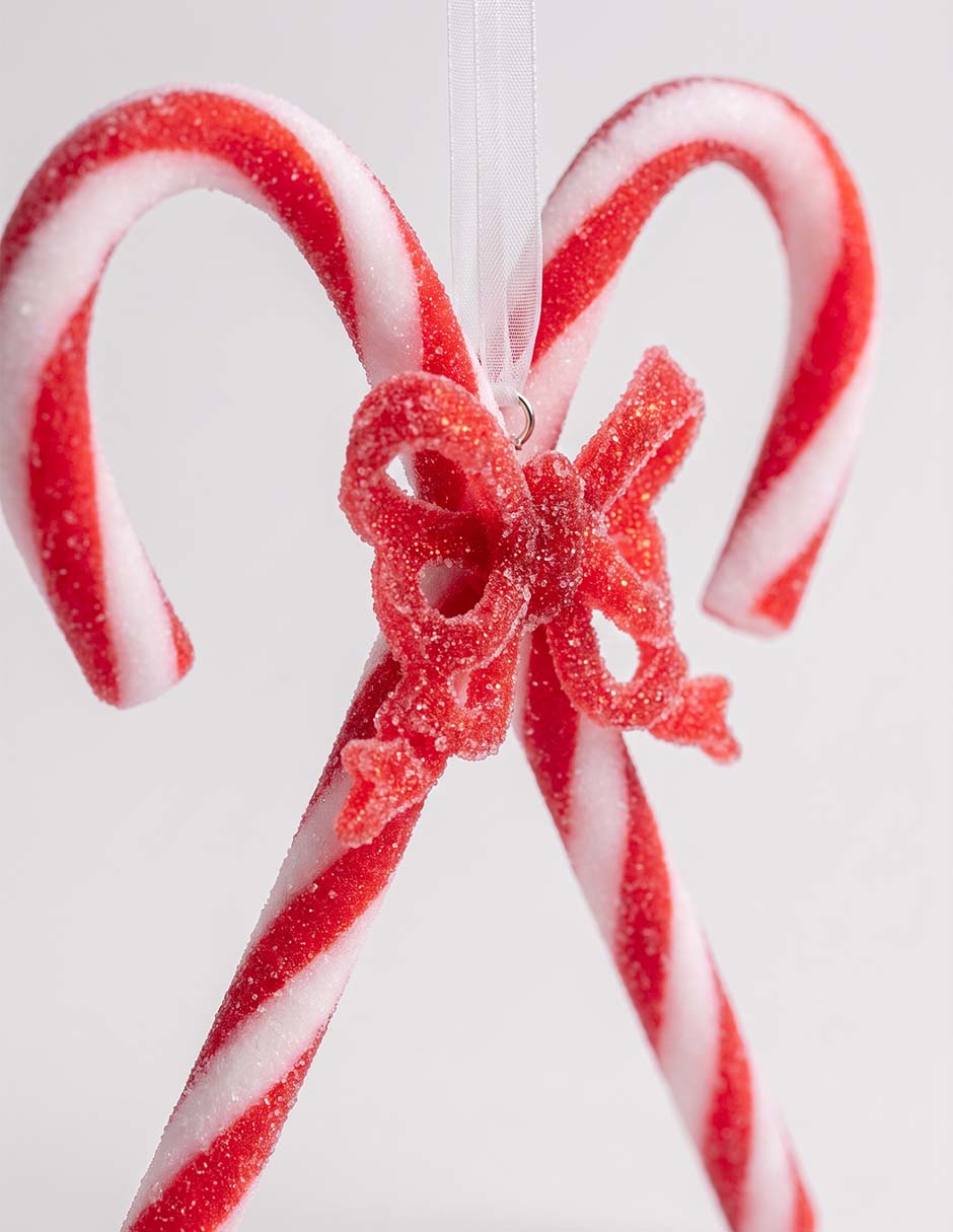 Ornamento navideño bastones christmas spirit 3