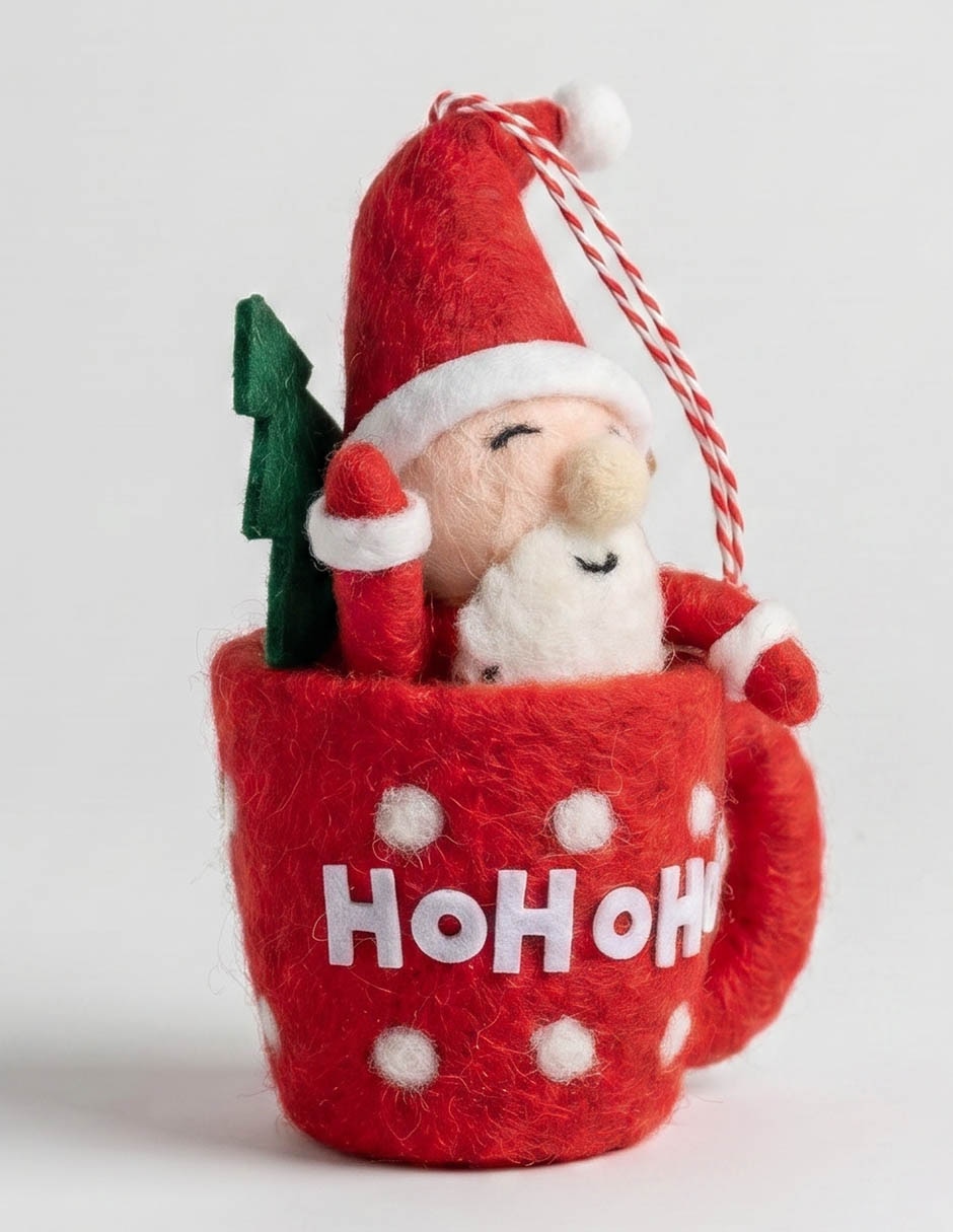 Ornamento navideño taza 2