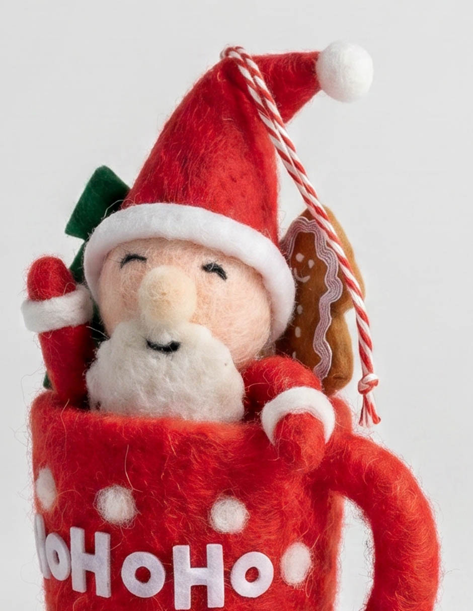 Ornamento navideño taza Ornamento navideño taza