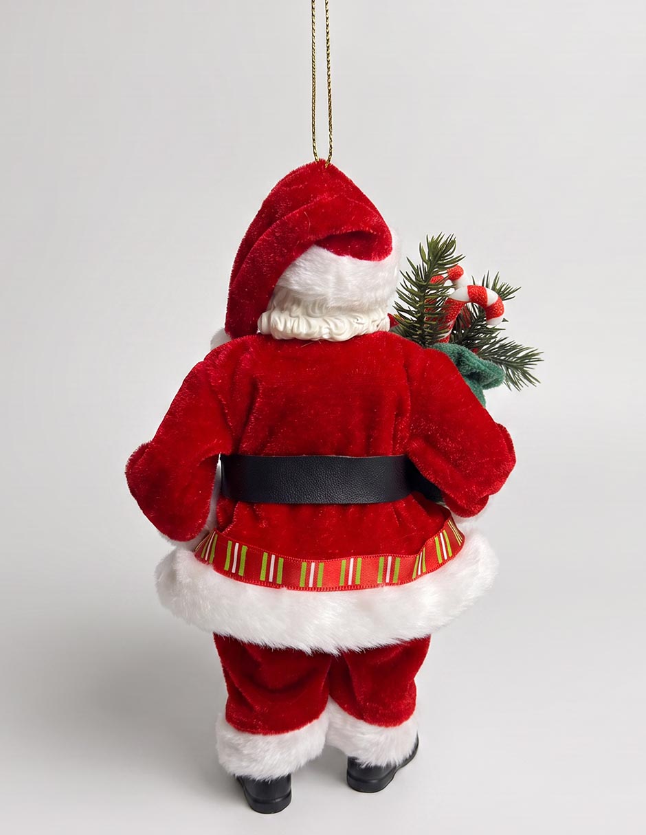 Ornamento navideño de santa claus 2
