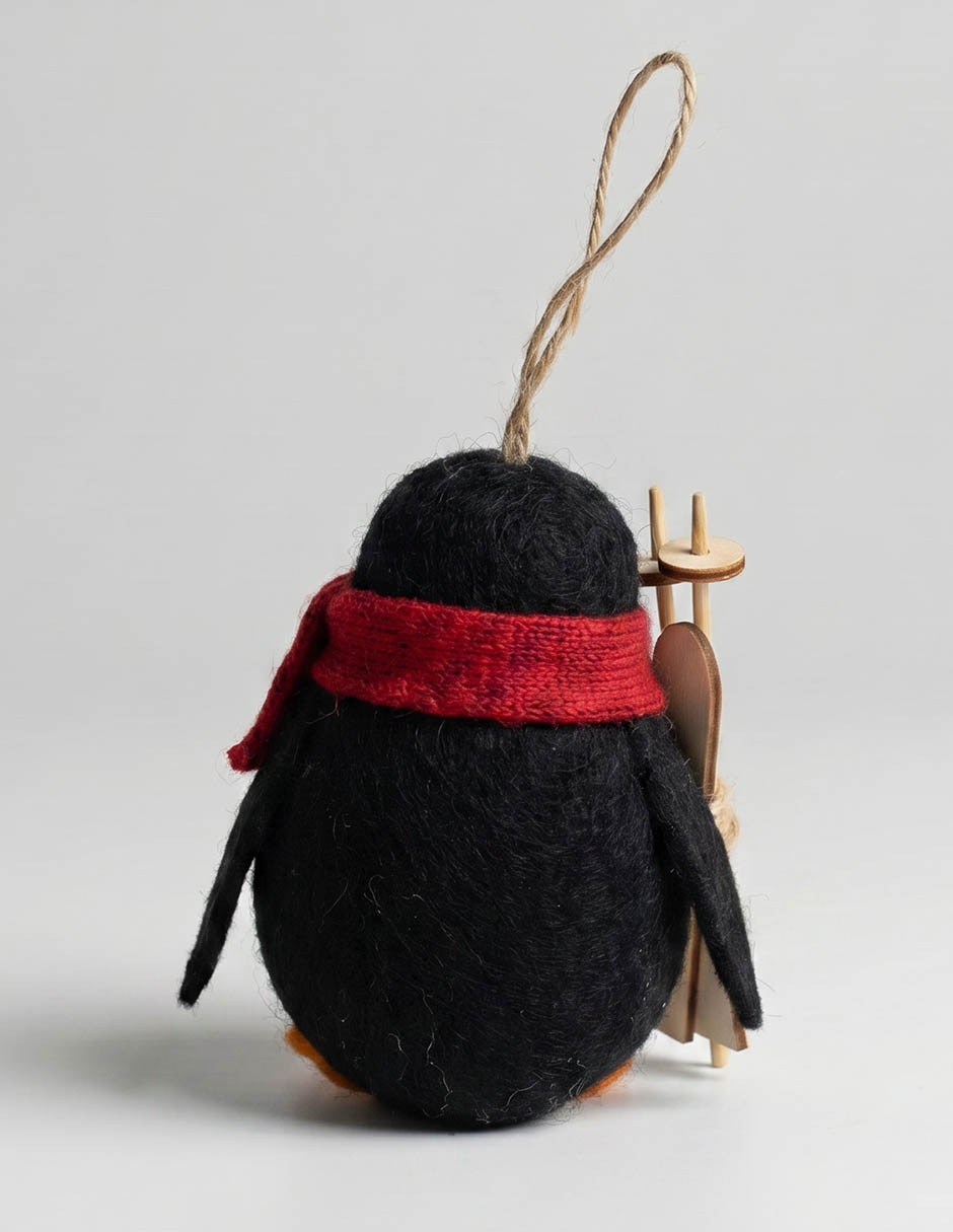 Ornamento navideño pingüino 3