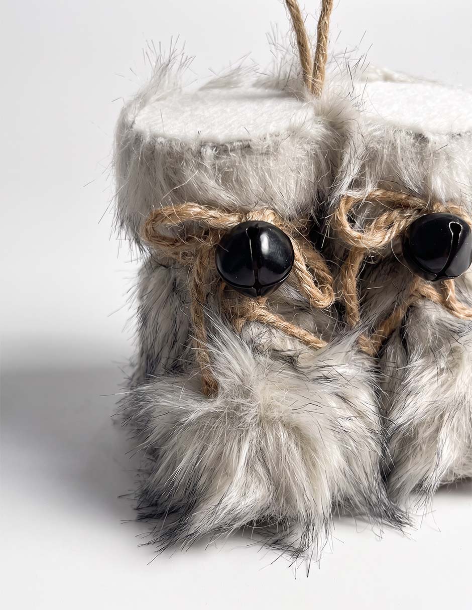 Ornamento navideño botas 3