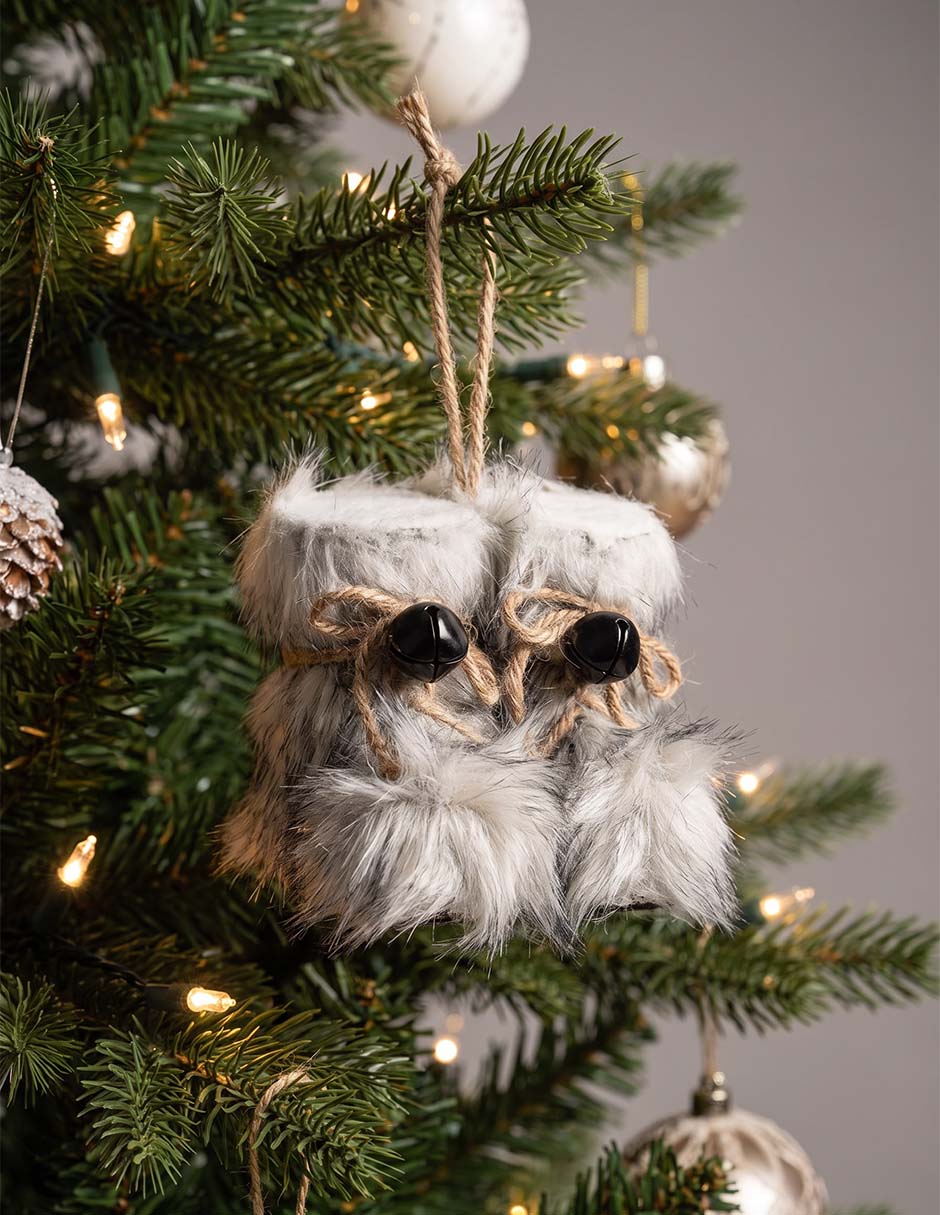 Ornamento navideño botas