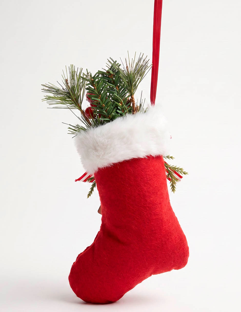 Ornamento navideño bota christmas spirit 2