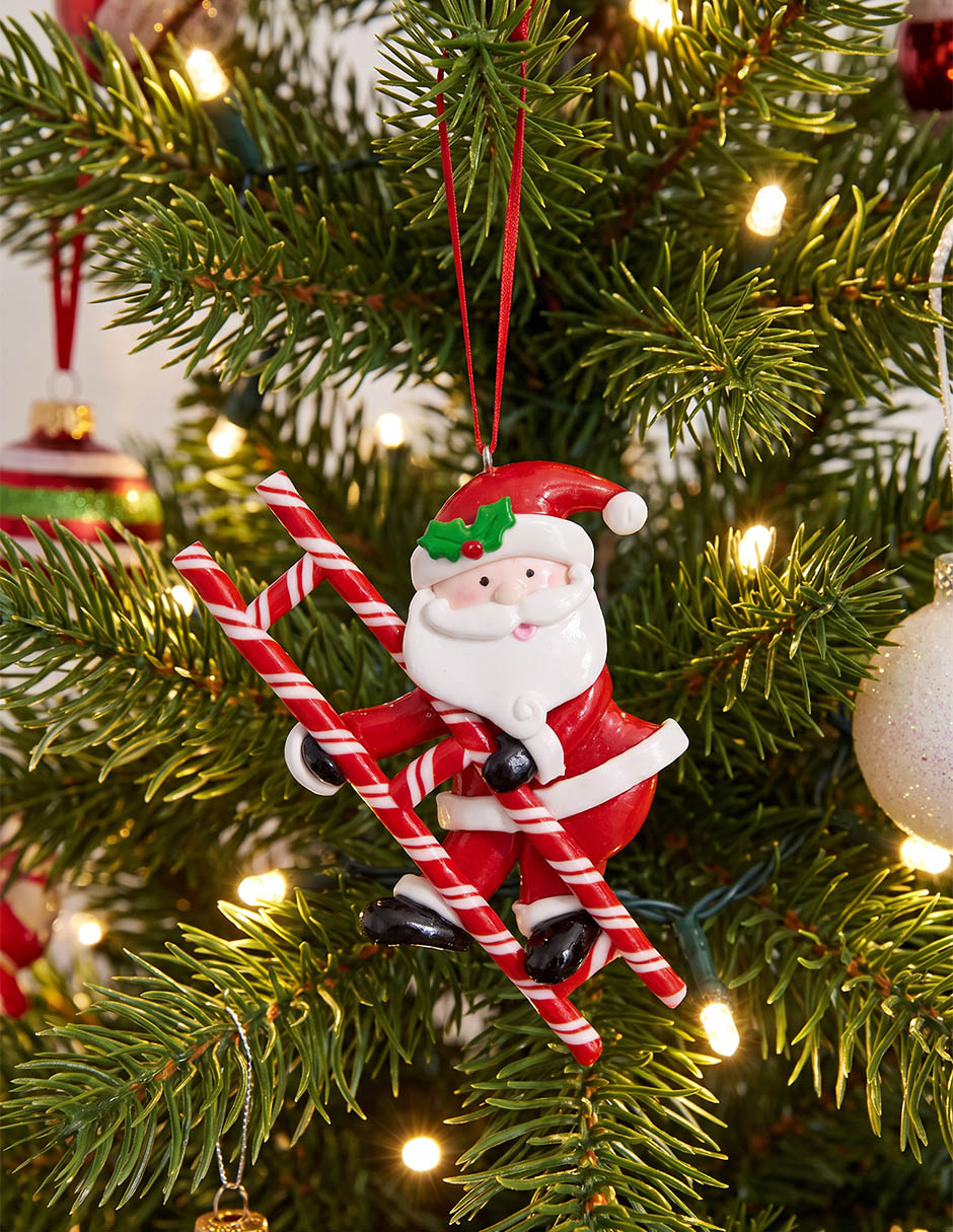 Ornameno santa claus christmas spirit