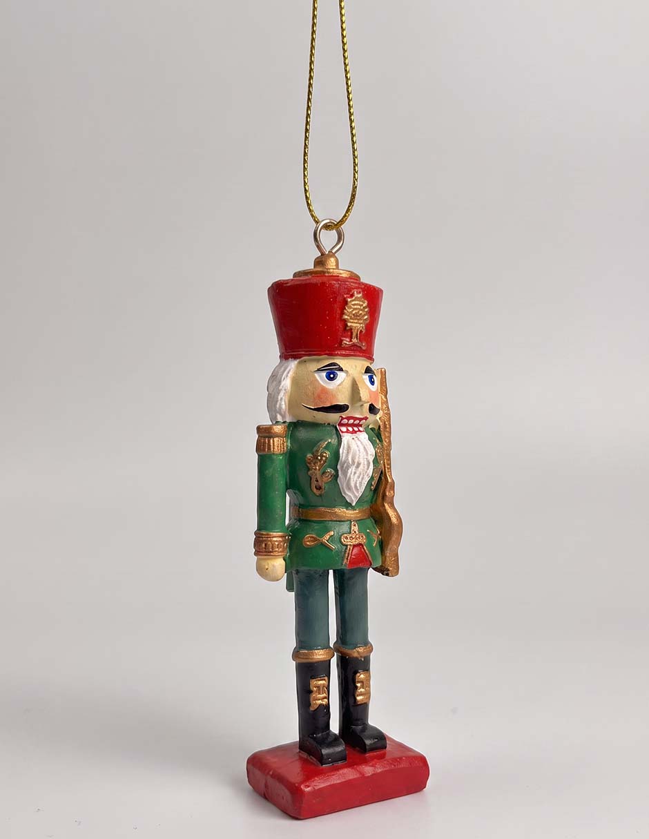 Ornamento navideño de cascanueces 2
