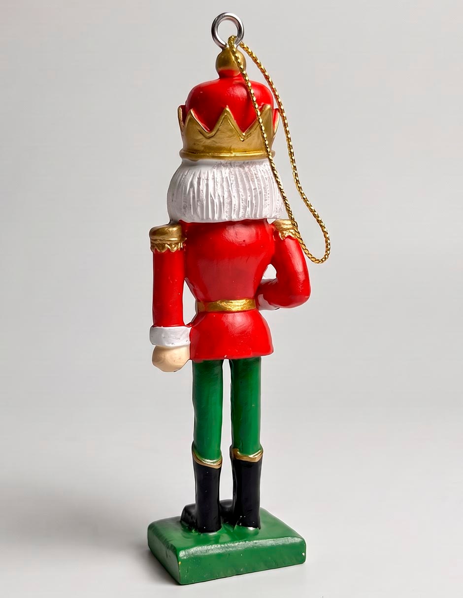 Ornamento navideño cascanueces 2