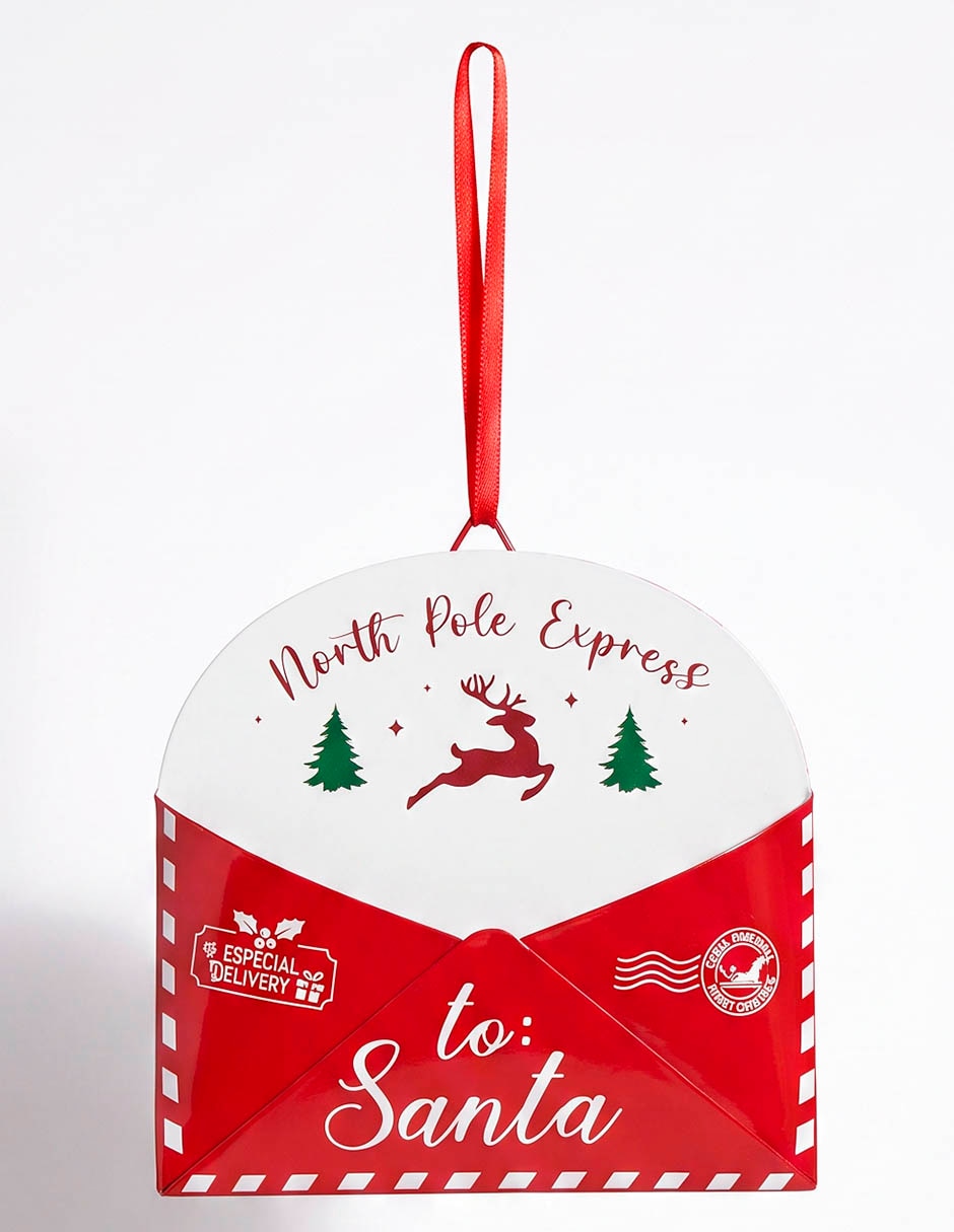 Ornamento navideño buzón christmas spirit 1