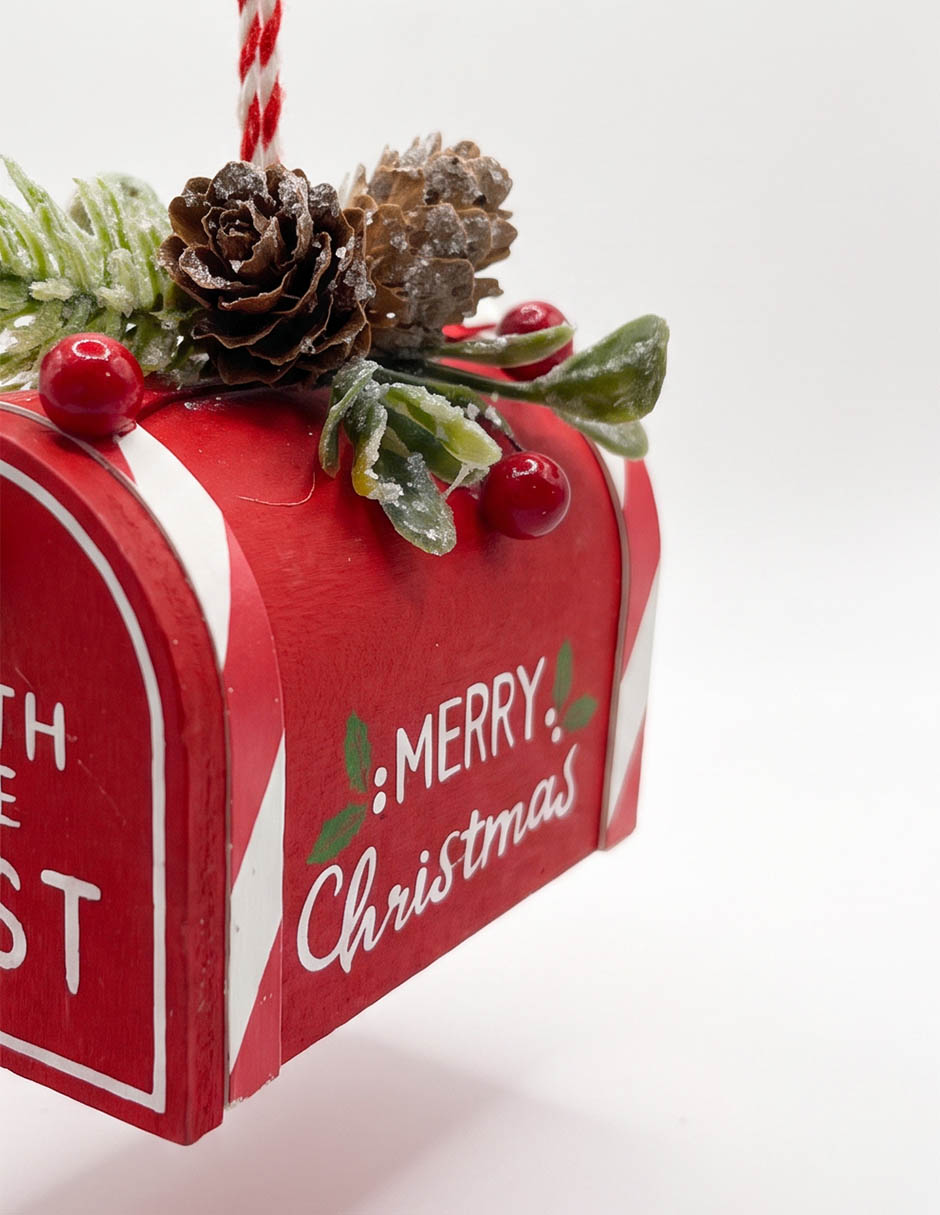 Ornamento navideño buzon haus holidays 3