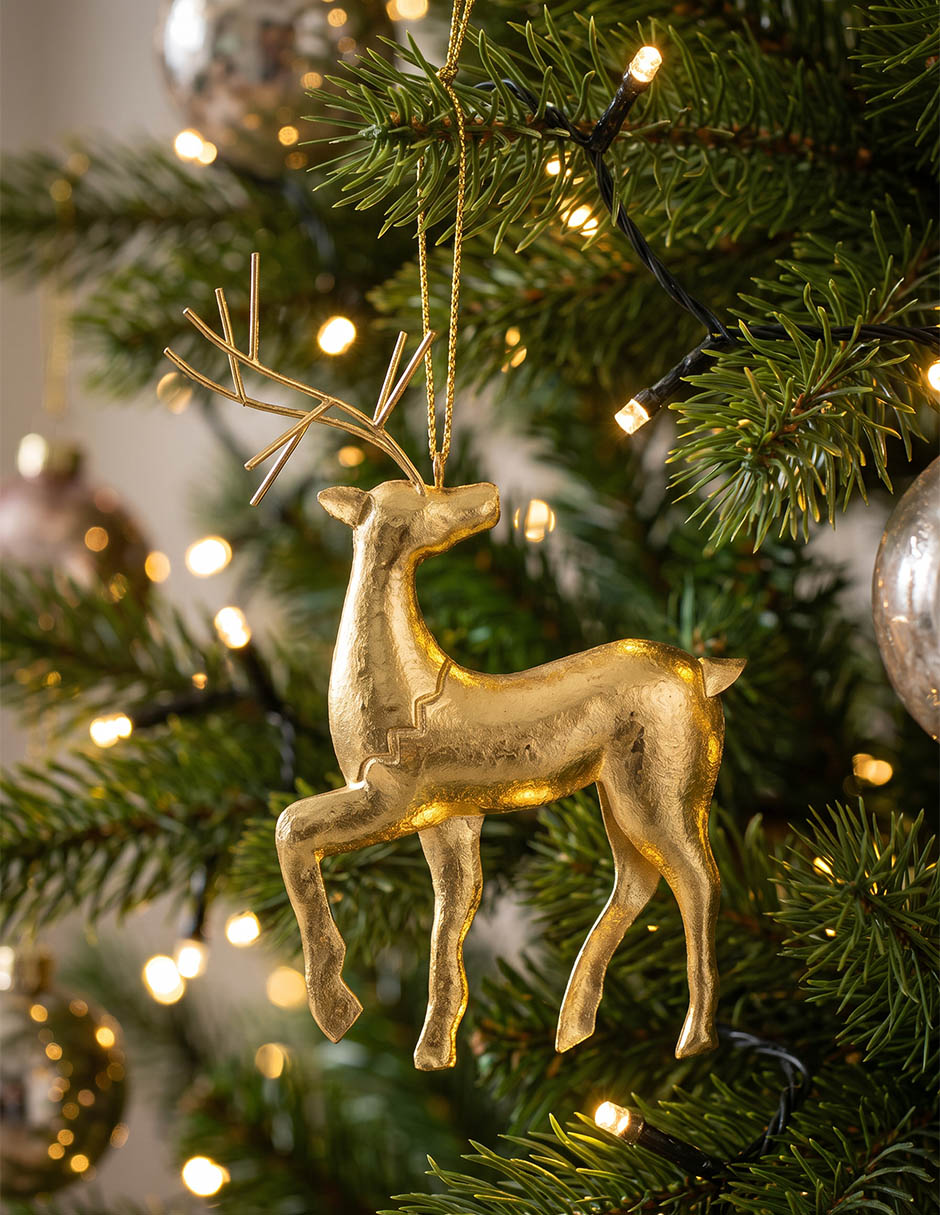 Ornamento navideño reno Christmas Spirit Ornamento navideño reno Christmas Spirit