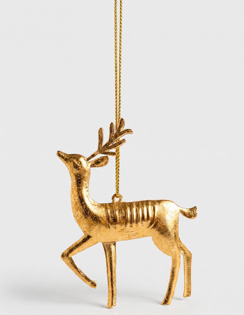 Ornamento navideño reno 1