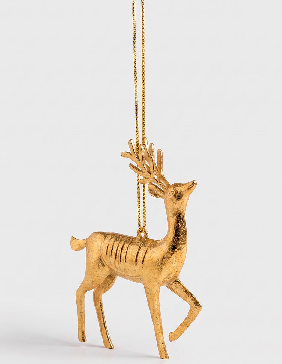 Ornamento navideño reno 2