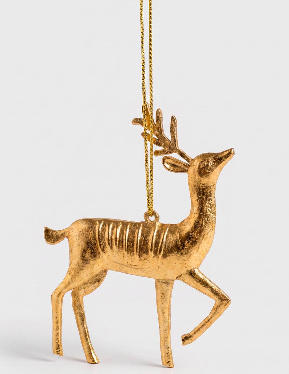 Ornamento navideño reno 3