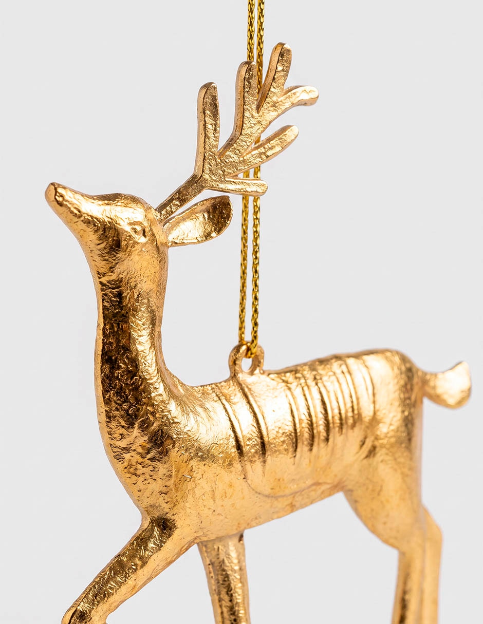 Ornamento navideño reno 4