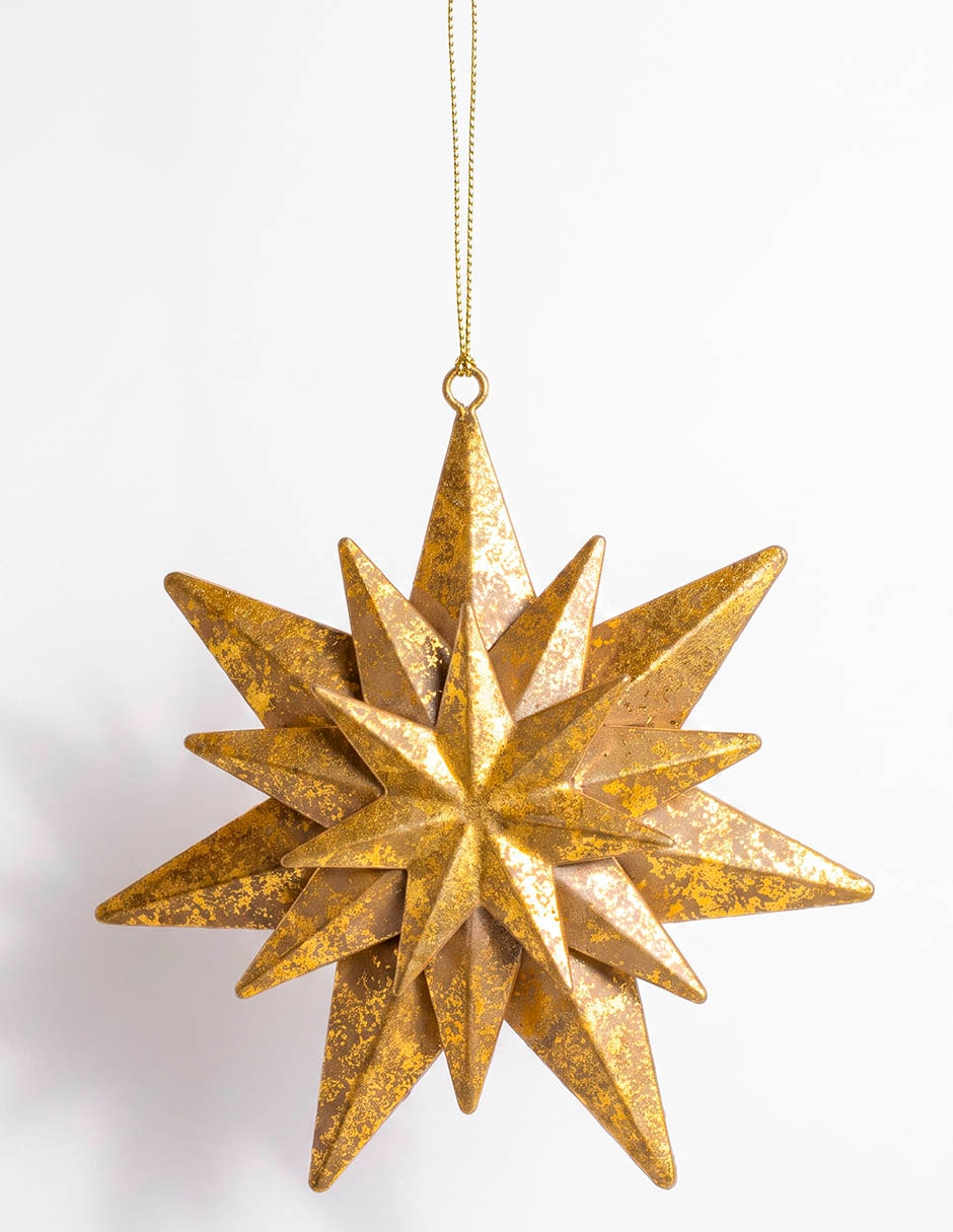 Ornamento navideño estrella Christmas Spirit 1