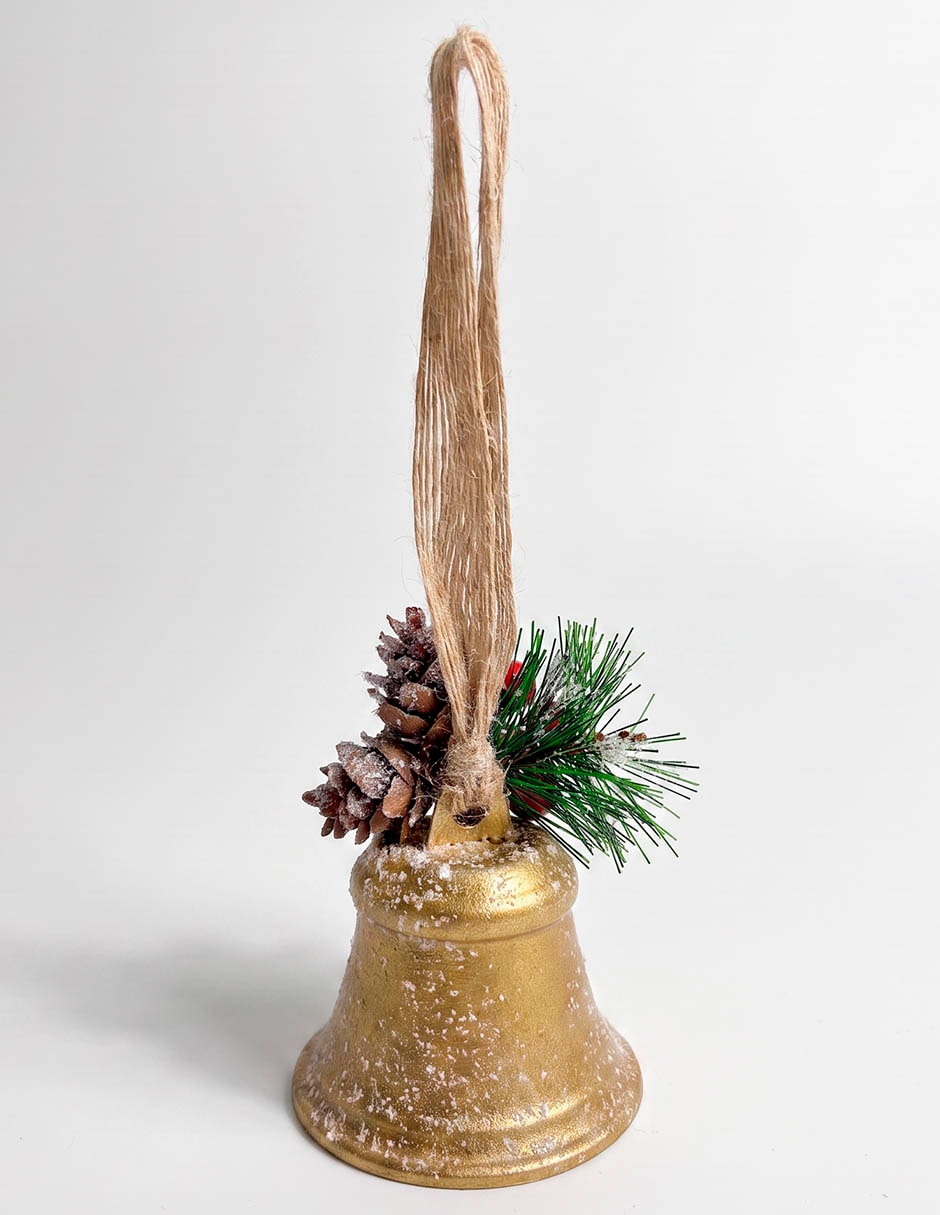 Ornamento navideño campana Christmas Spirit 2
