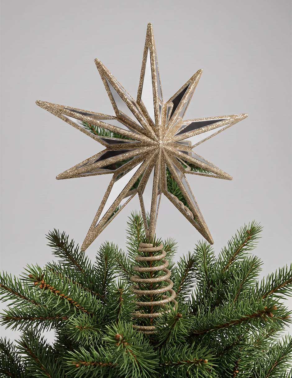 Punta de arbol Christmas Spirit