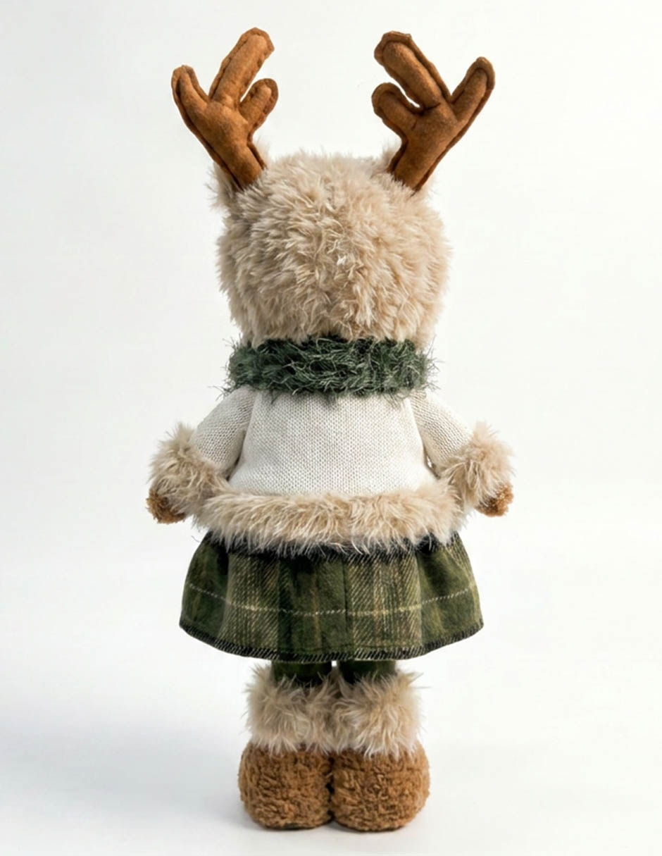 Figura decorativa de reno christmas spirit