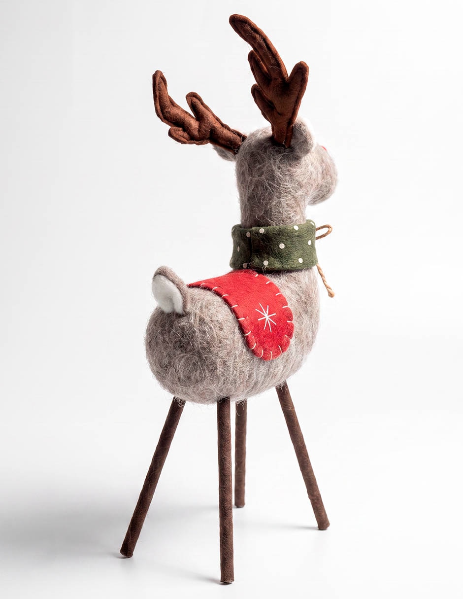 Figura decorativa de reno