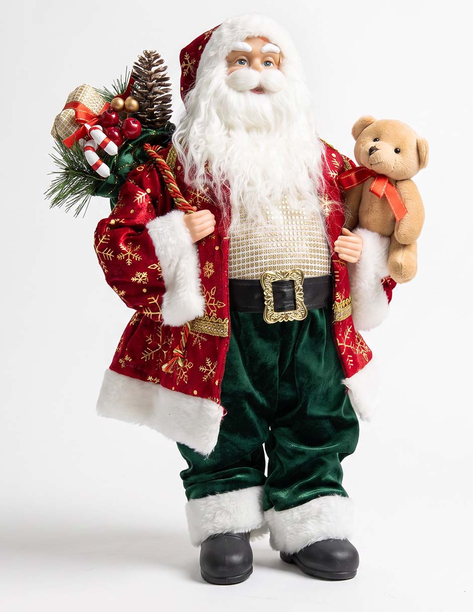 Figura decorativa navideña de Santa Claus 1