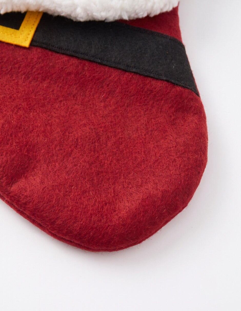Bota navideña estampado navideño 4
