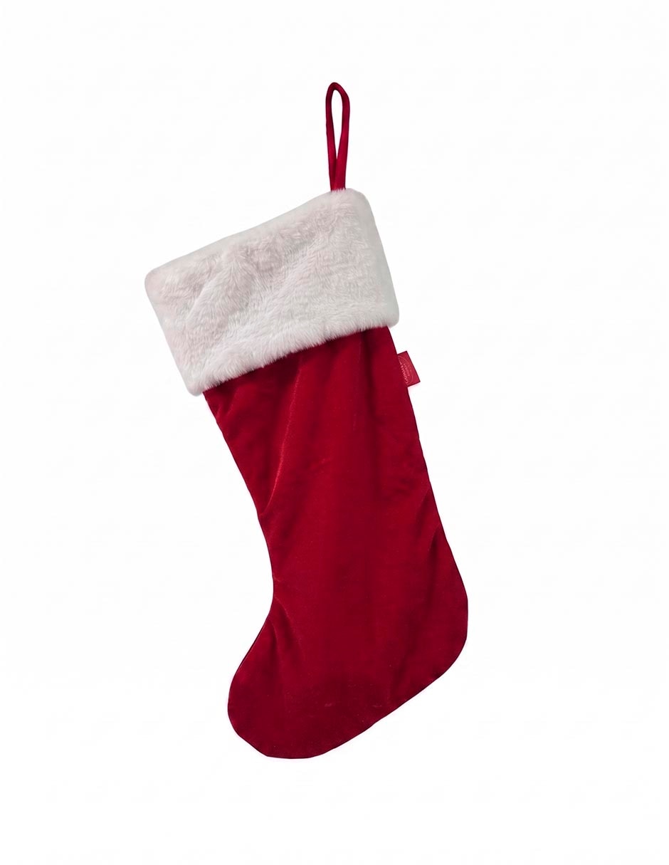 Bota navideña cascanueces estampado navideño 3