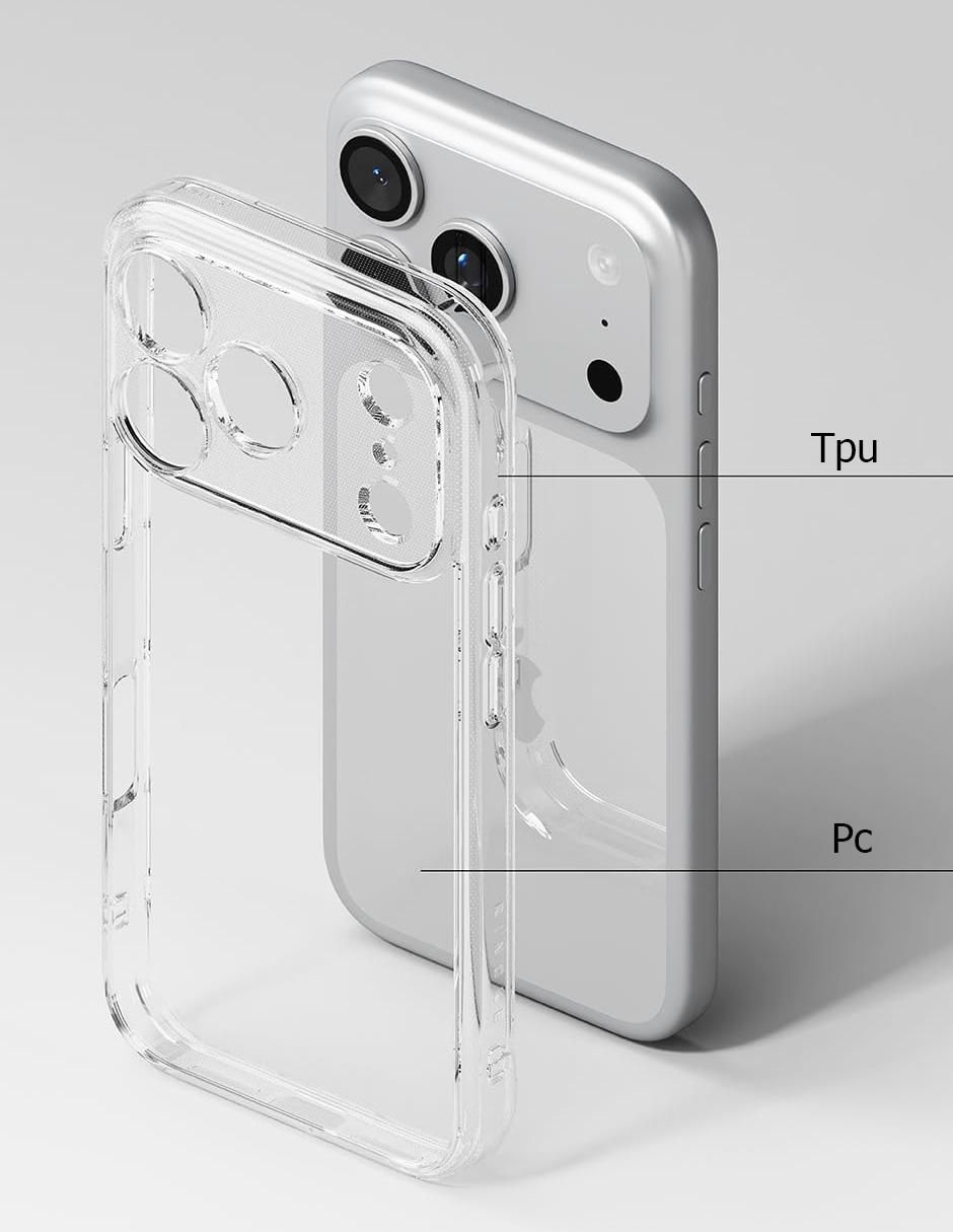 Funda para IPhone 17 Pro de TPU 4
