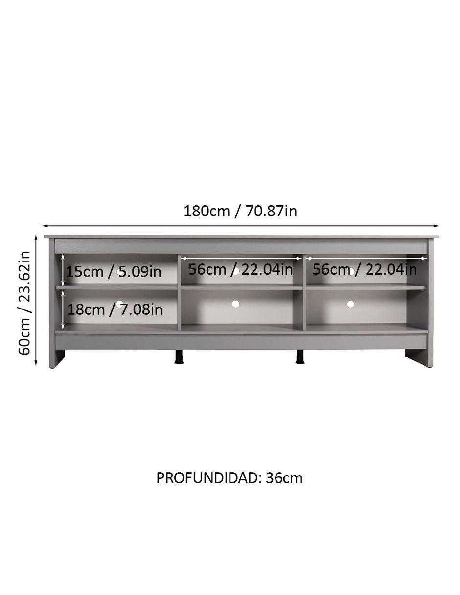 Mueble de tv armable Madesa
