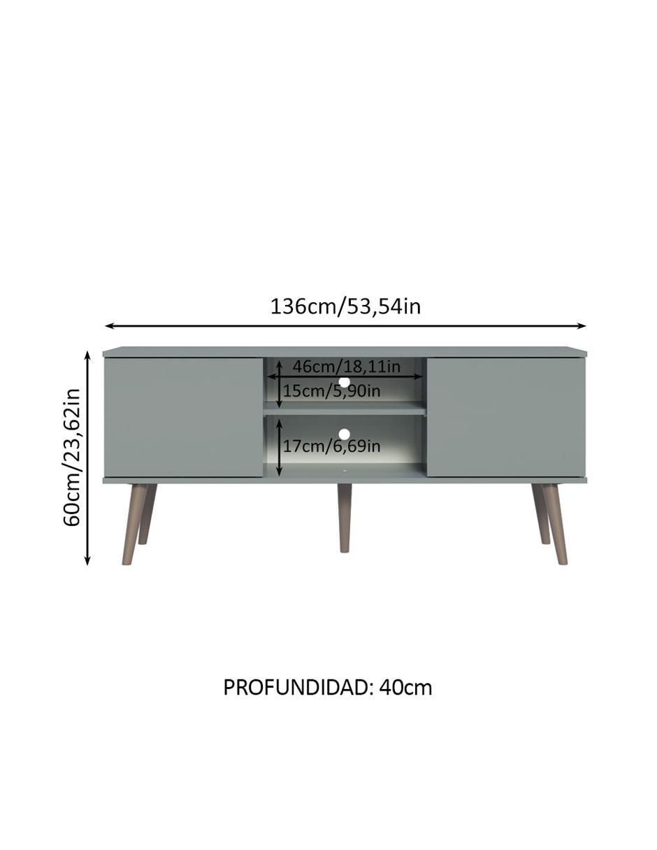 Mueble de tv armable de MDP 17