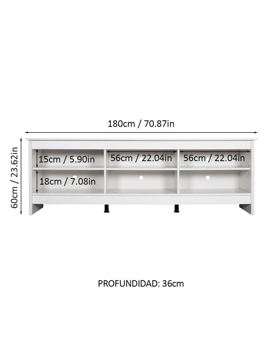 Mueble de tv armable Madesa