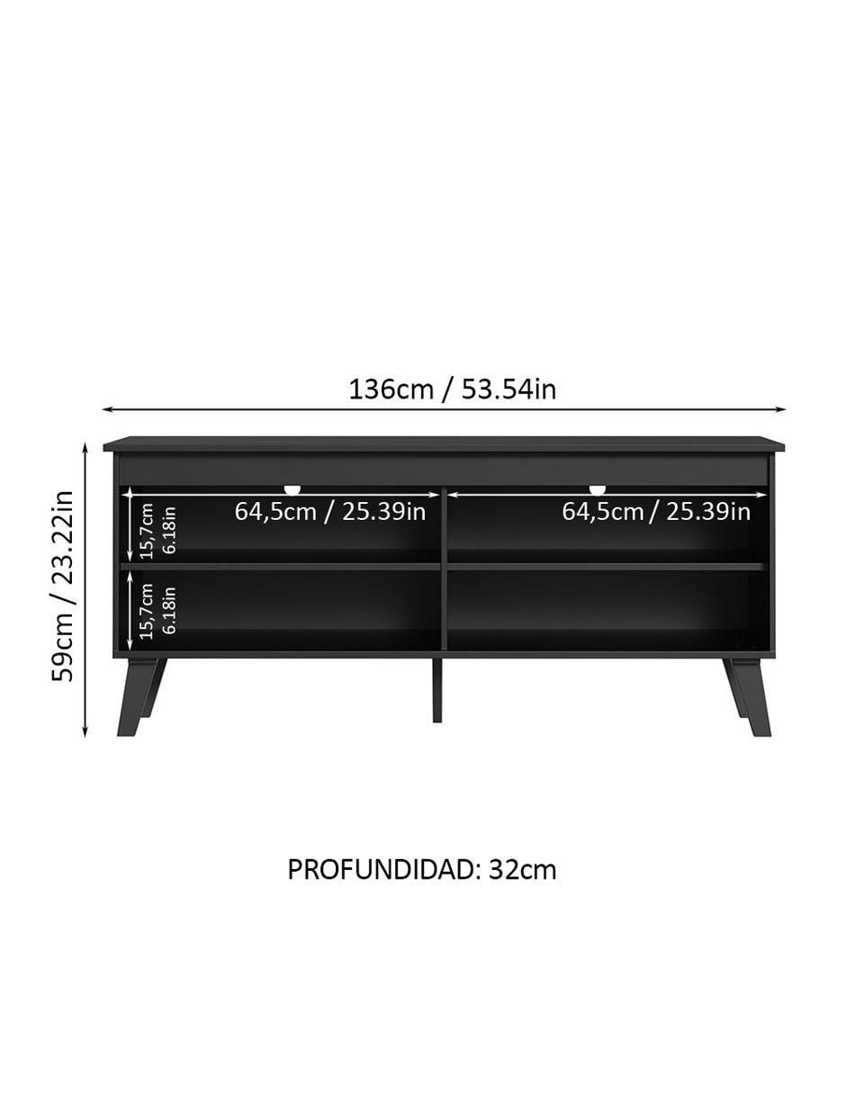 Mueble de tv armable Madesa de MDP
