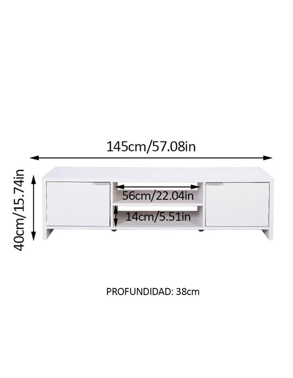 Mueble de tv armable 21