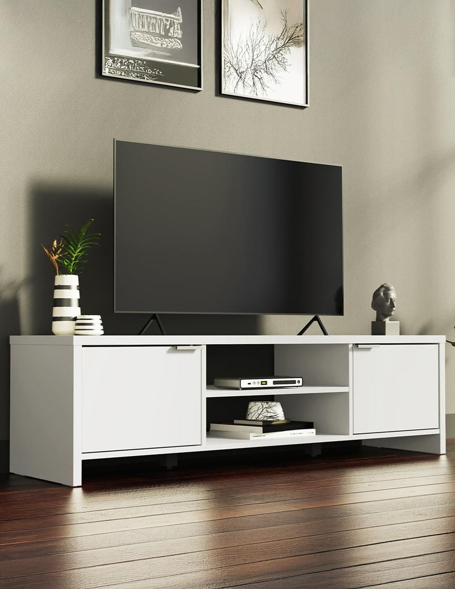 Mueble de tv armable 12