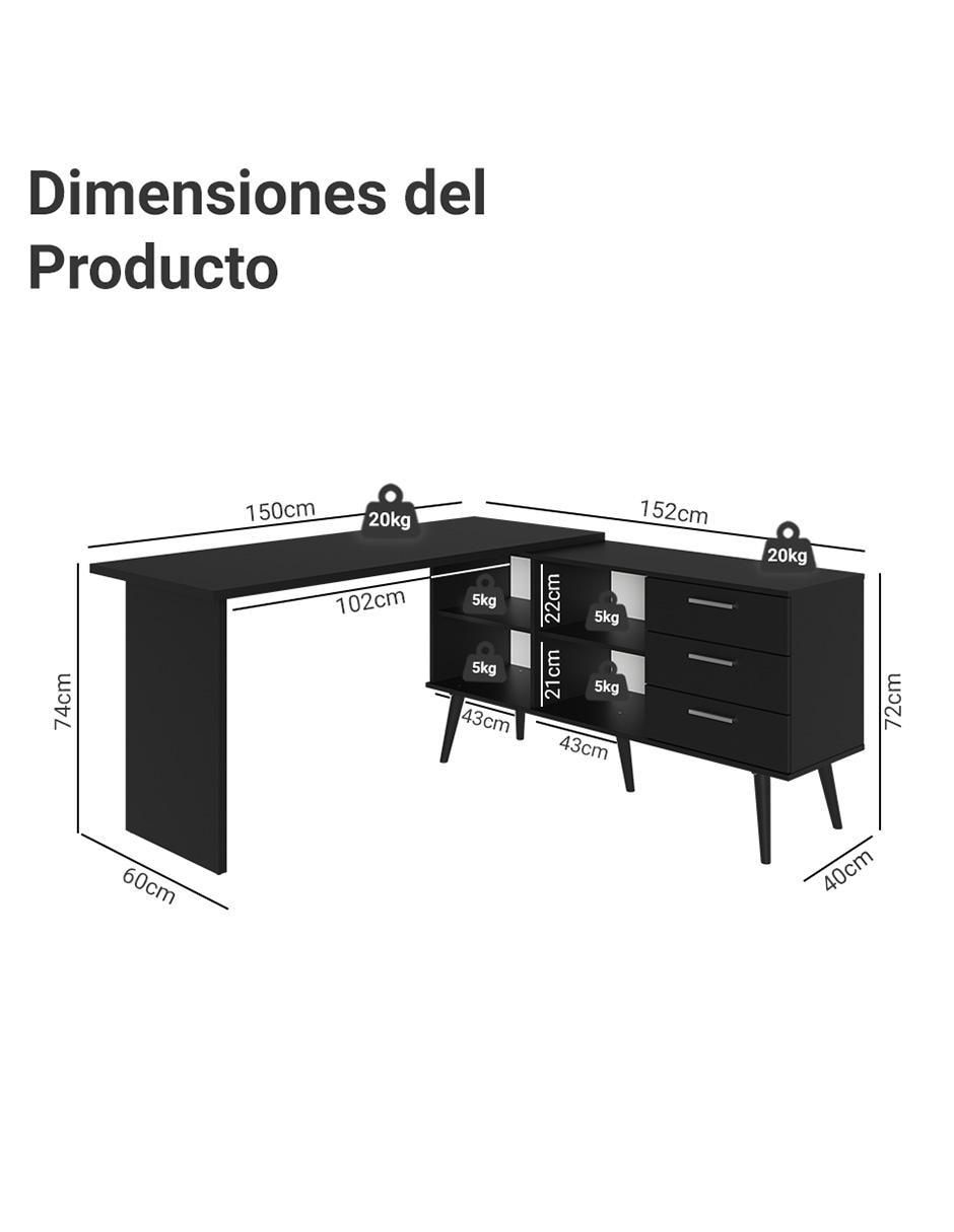 Escritorio armable de MDP 10