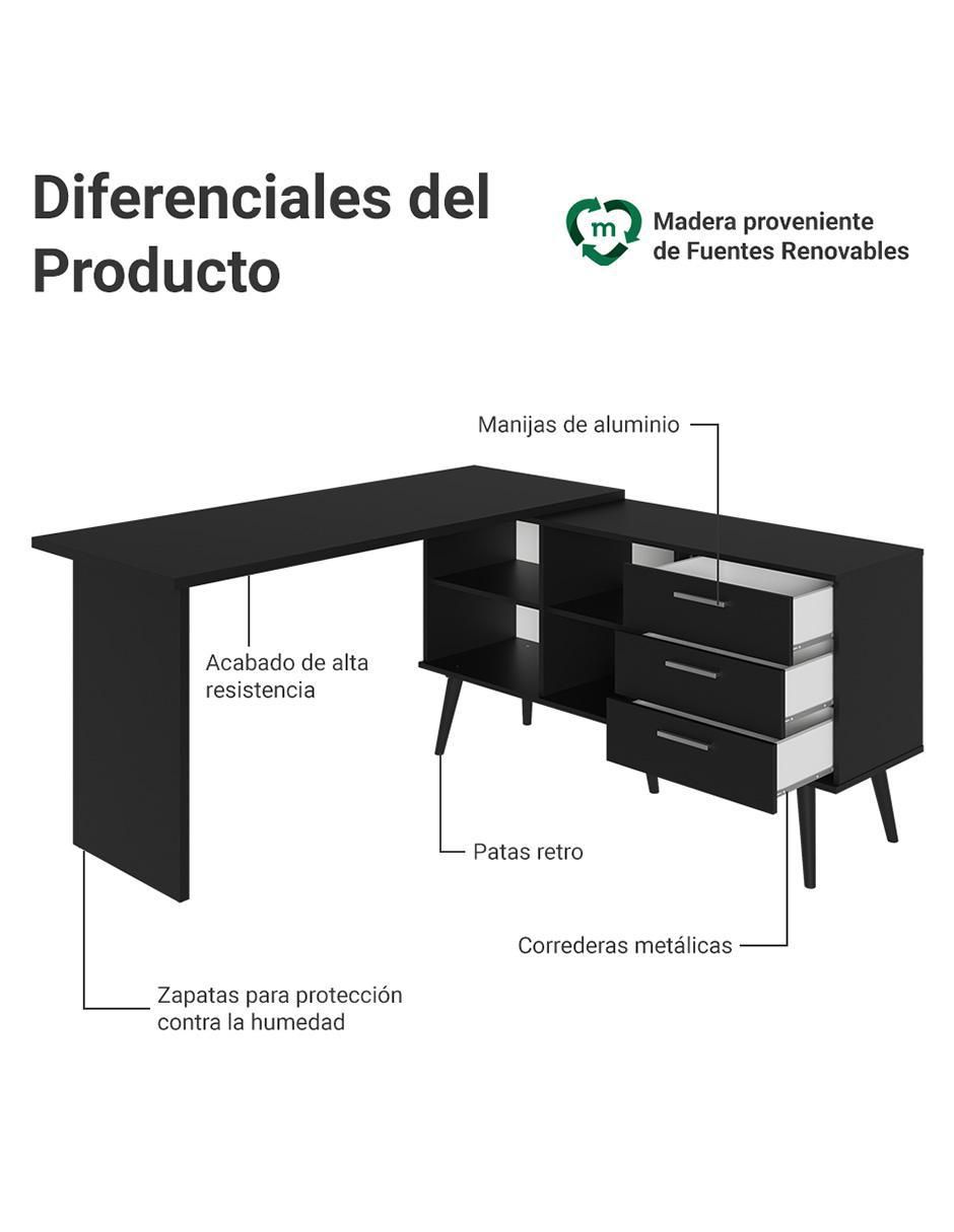 Escritorio armable de MDP 4