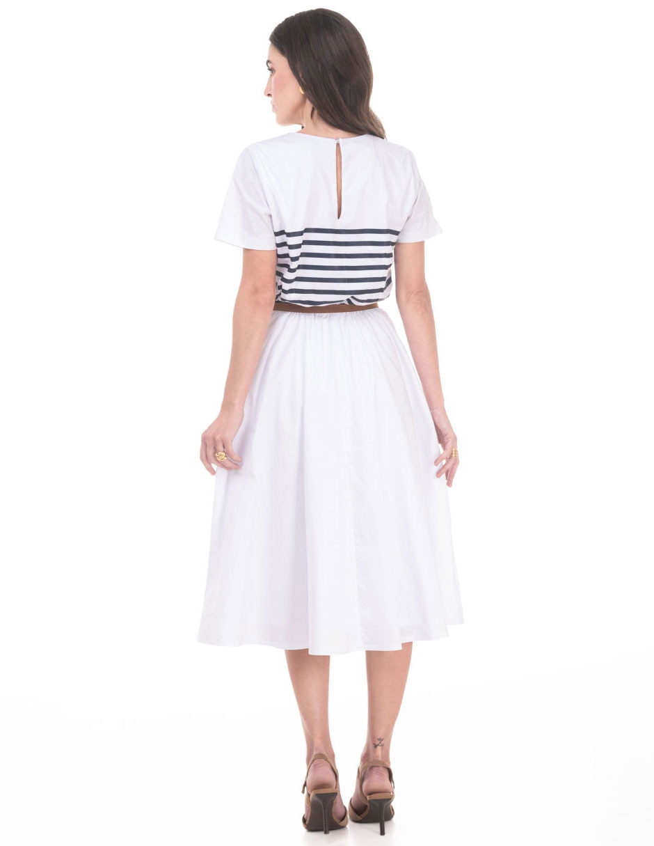 Vestido midi casual para mujer 2