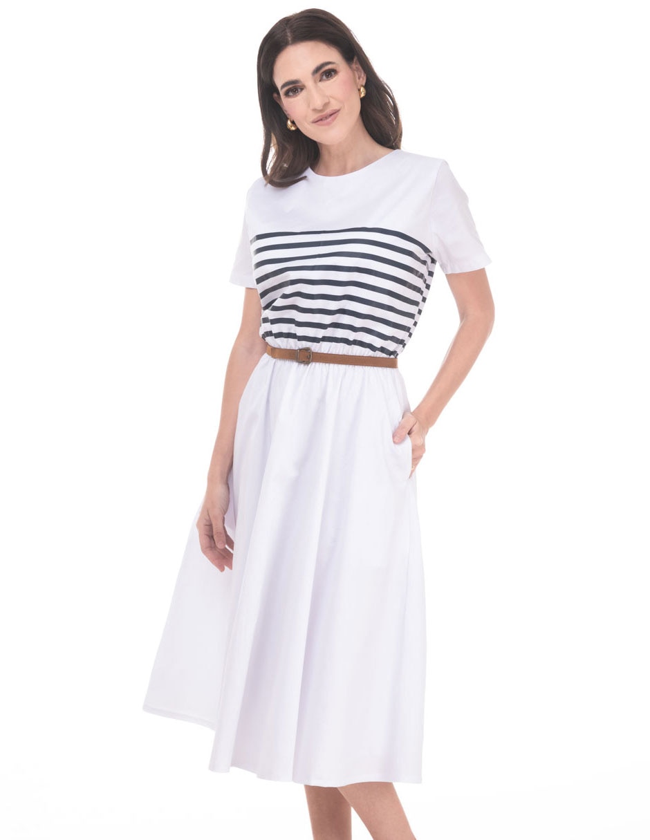 Vestido midi casual para mujer 3
