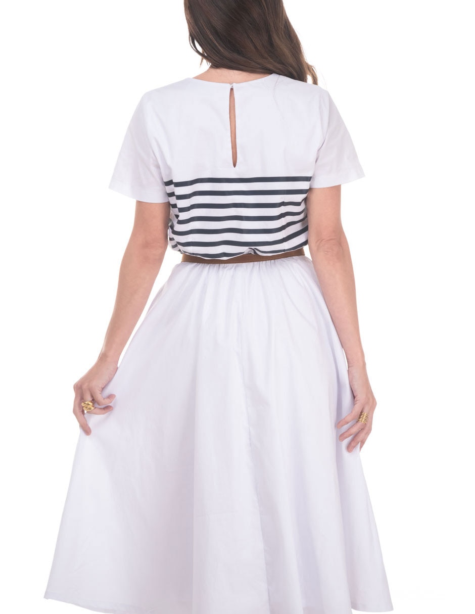 Vestido midi casual para mujer 4