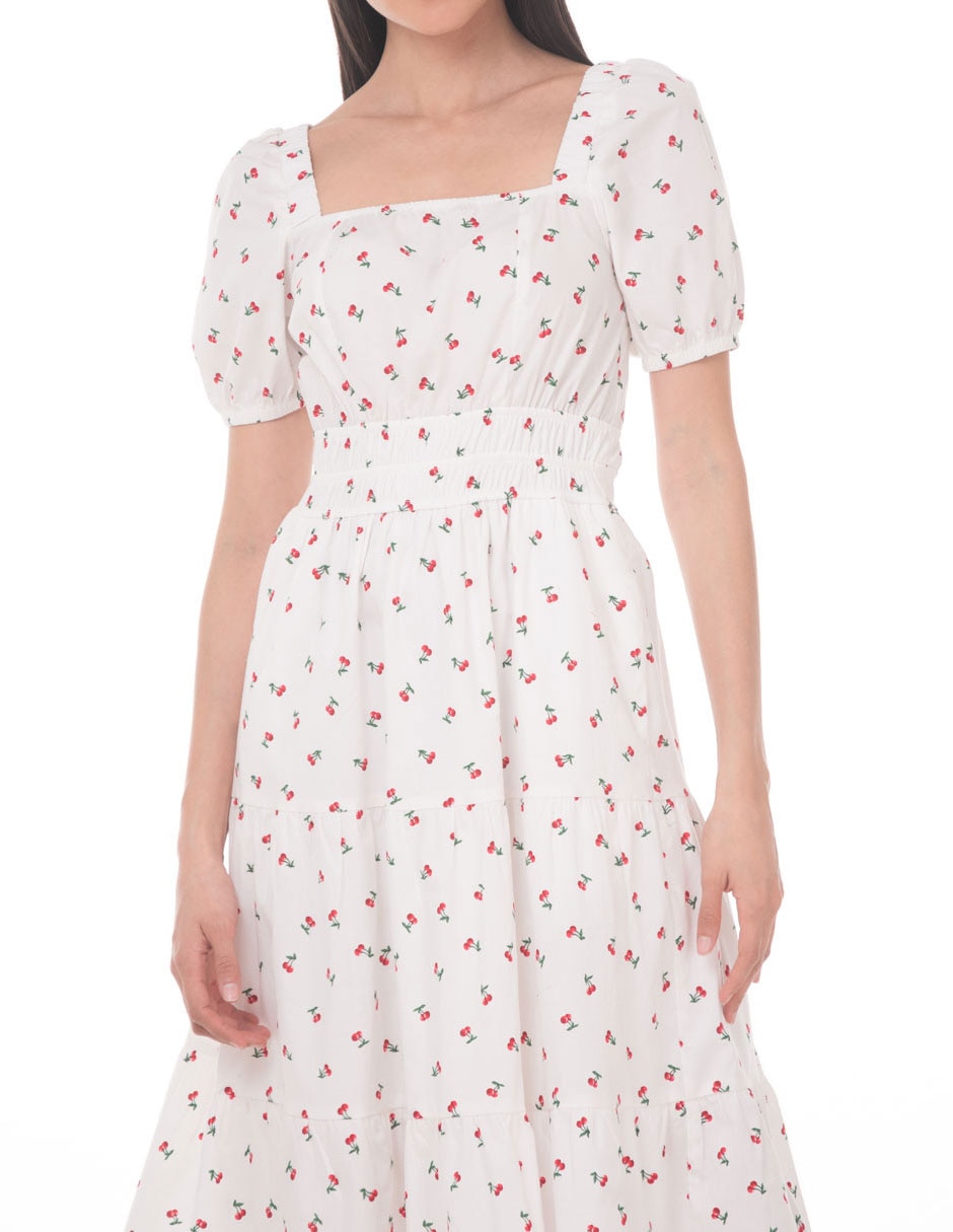 Vestido midi casual Lvyou para mujer
