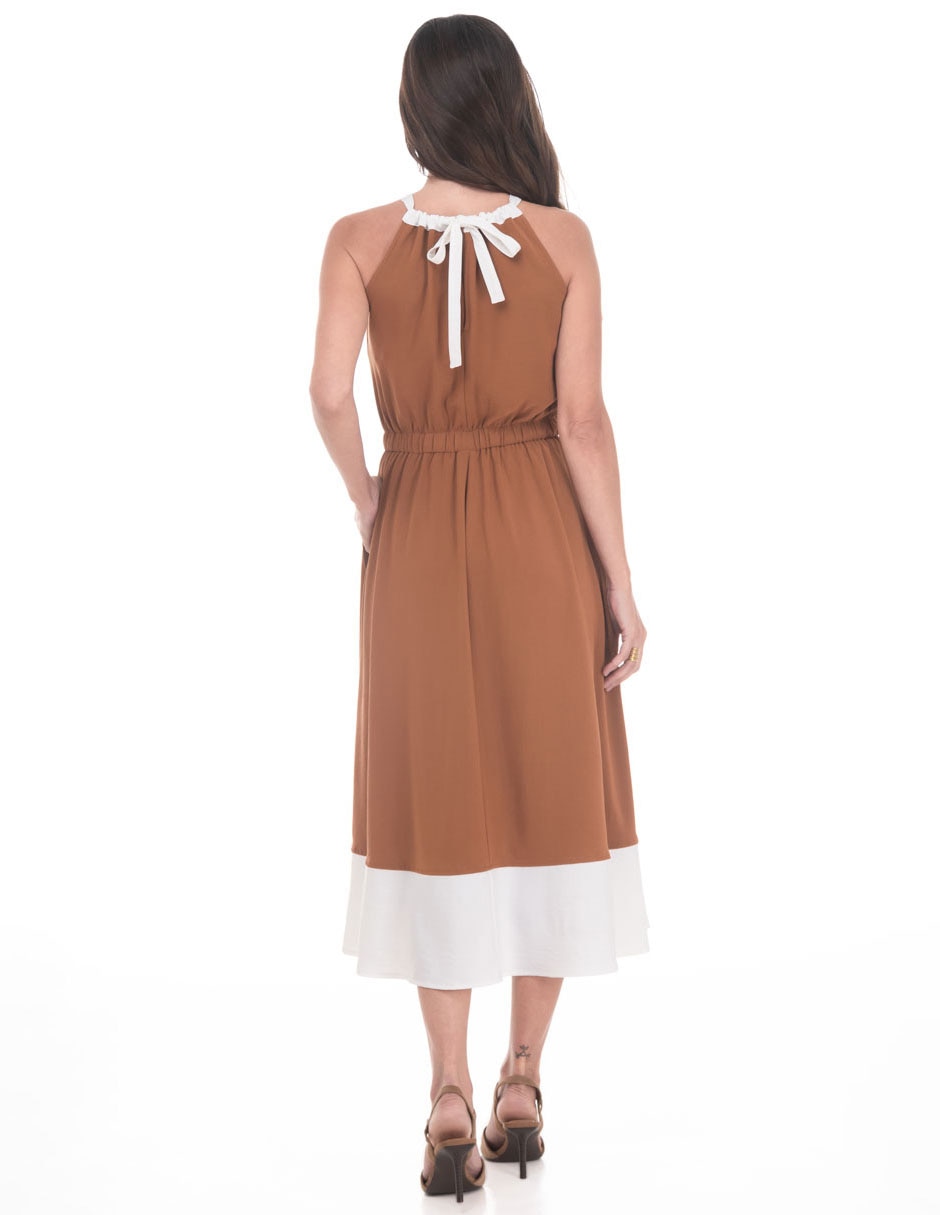 Vestido crop casual para mujer