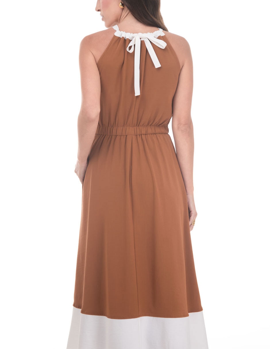 Vestido crop casual para mujer