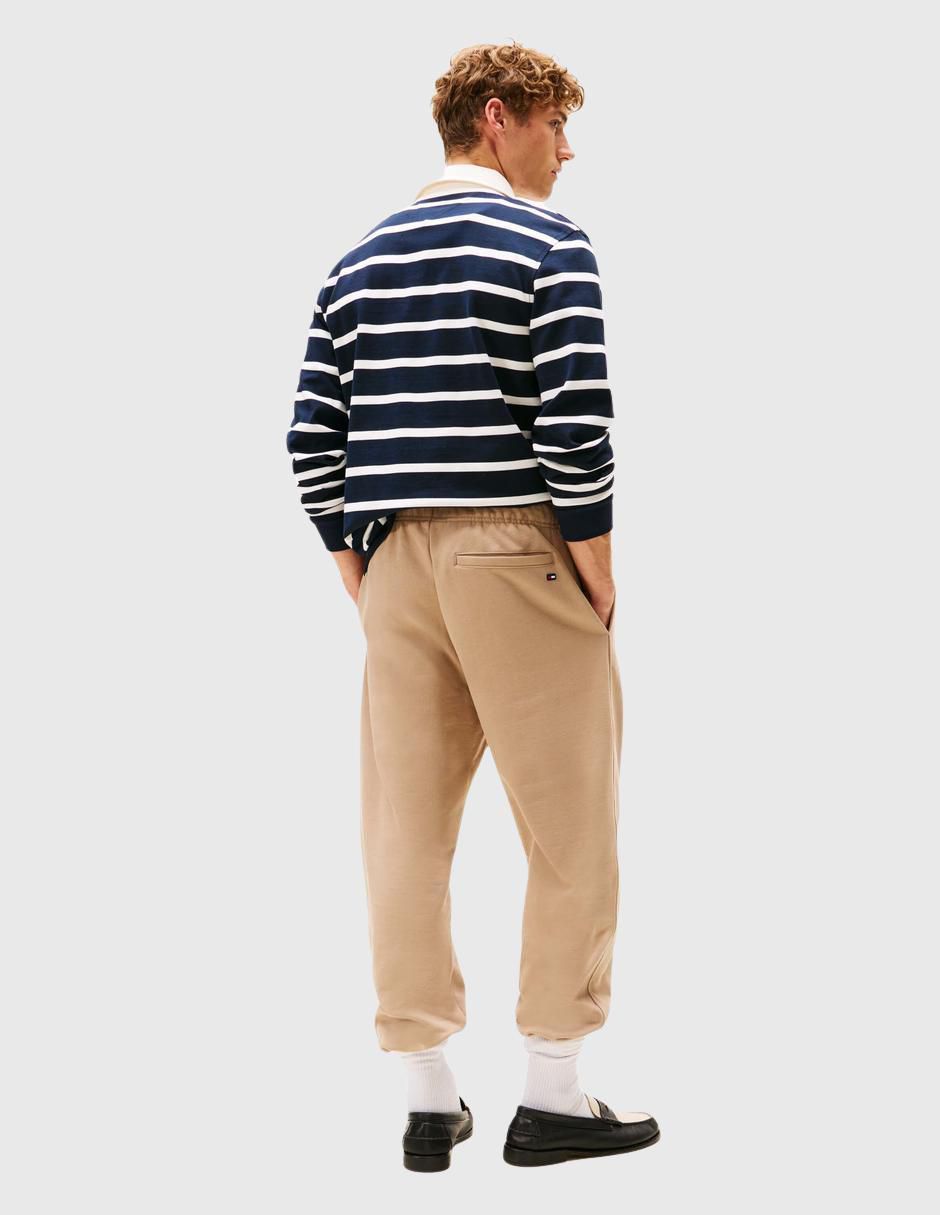 Pantalón jogger regular de algodón para hombre
