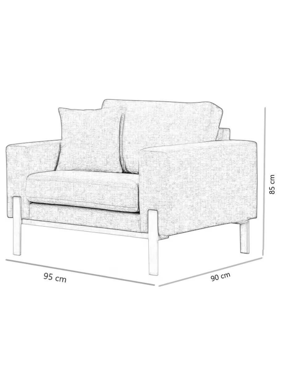 Sillón Estocolmo de piel 4