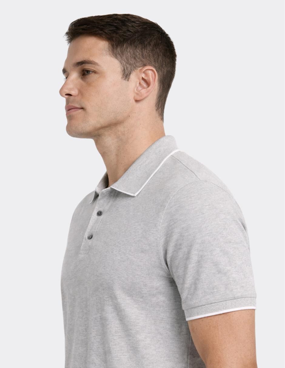 Playera tipo polo Perry Ellis para hombre