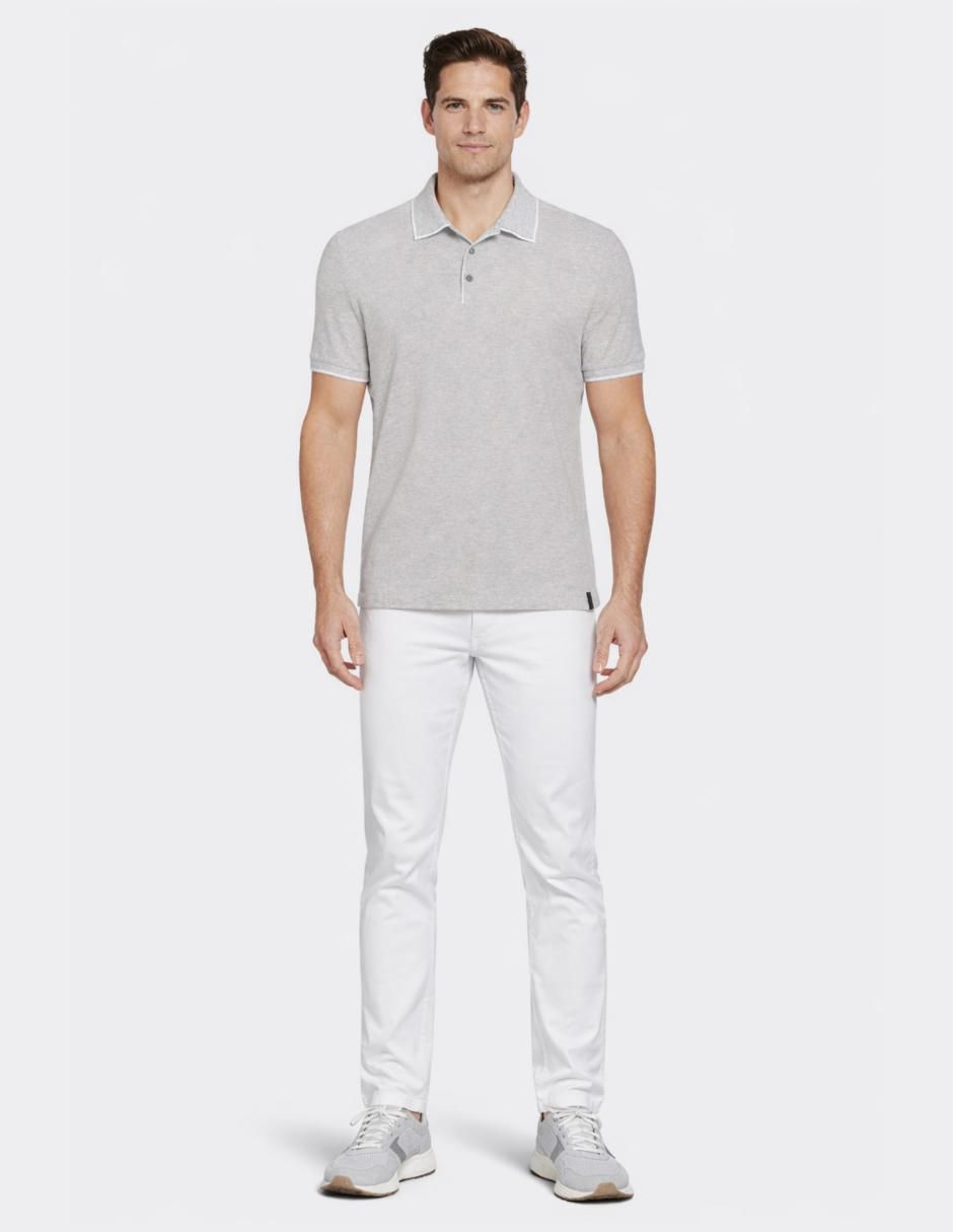 Playera tipo polo Perry Ellis para hombre